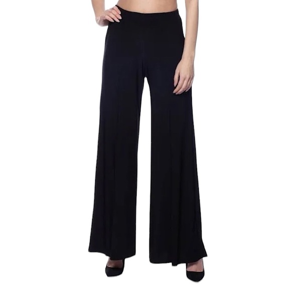 MARINA Pants - MARINA Pull-On Wide-Leg Palazzo Pants size 12